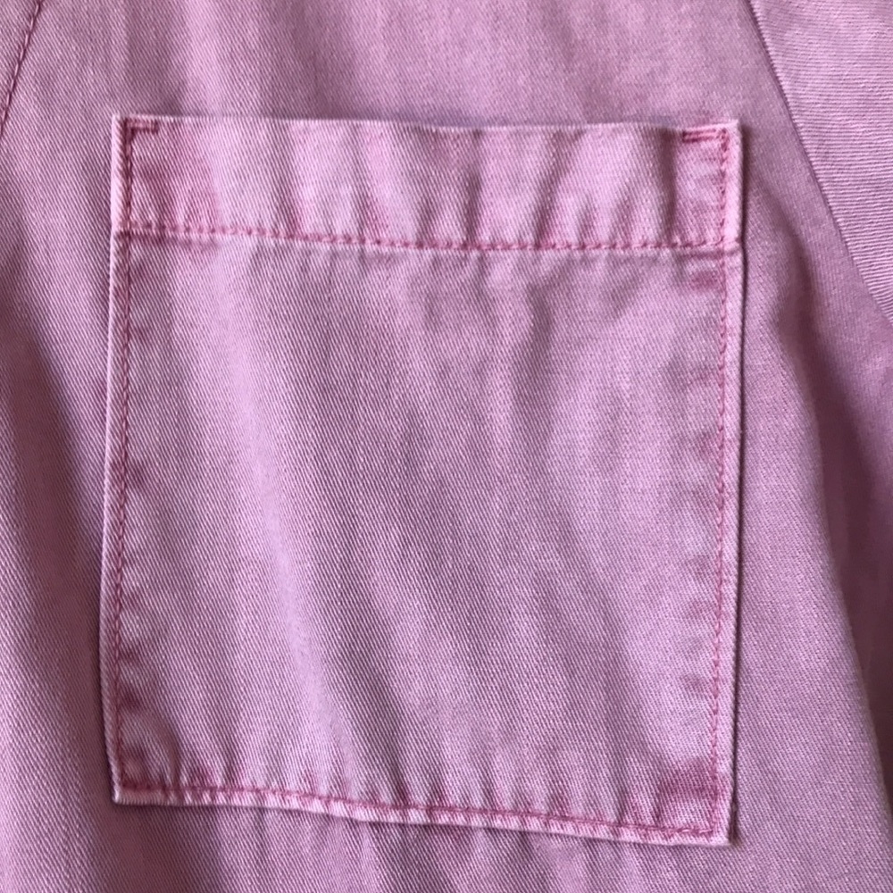 Universal Thread denim boiler jumpsuit pink lavender Cargo Utility 8 - Picture 13 of 16
